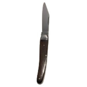 Coltello da trekking con impugnatura in legno