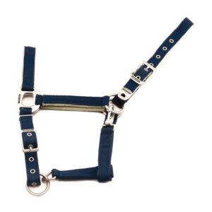 Capezza Elegance in nylon doppio, fibbieria satinata con imbottitura e doppia regolazione -ULTIMI PEZZI-