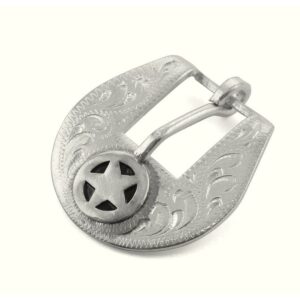 Fibbia per testiera western modello Silver Star - ULTIMO PEZZO -