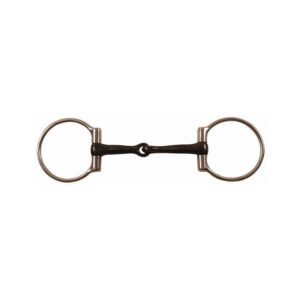 Filetto western a d inox con imboccatura nera