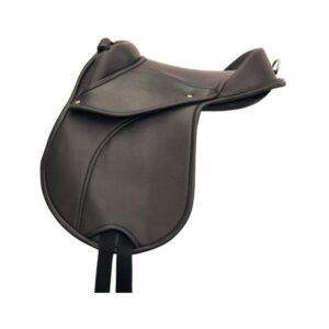 Sella inglese Pony Shetland sintetica completa