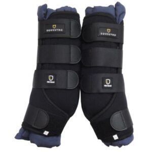 Fasce in neoprene traspiranti complete di sottofasce in cotone imbottite