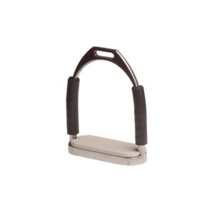 Staffe in acciaio inox snodate e complete di pedane in gomma