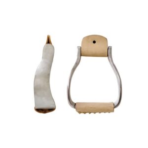 Staffe western in alluminio modello smooth