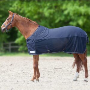 Fresca coperta estiva antimosche - ULTIMO PEZZO - colore BLU NOTTE misura 155