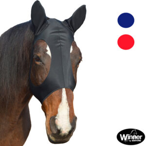 Maschera antimosche in lycra copriorecchie in lycra