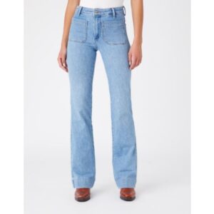 Jeans Flare in the clouds - ULTIMO PEZZO - taglia vita 25 lunghezza 32